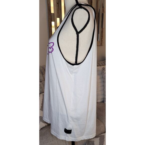 Fox Racing Womens Tank Top Size L Slim Fit - Picture 2 of 5